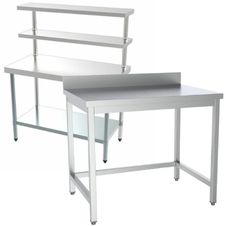 Arbeitstische Unterbau offen