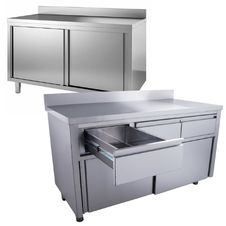 Edelstahl Arbeitsschränke