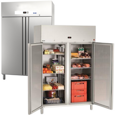 Edelstahl-Kühlschränke